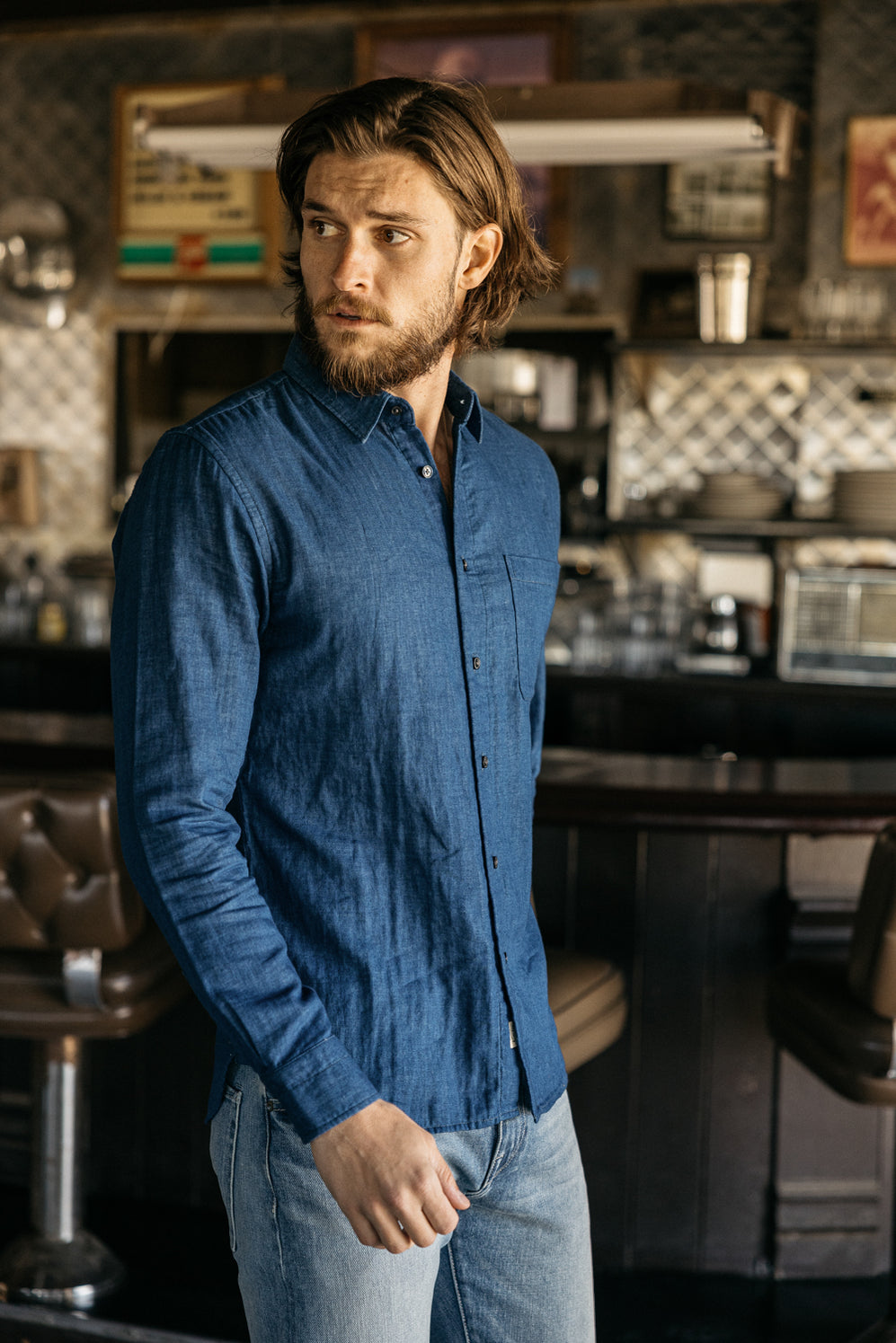 Hiroshi Kato The Ripper L/S Gauze Shirt
