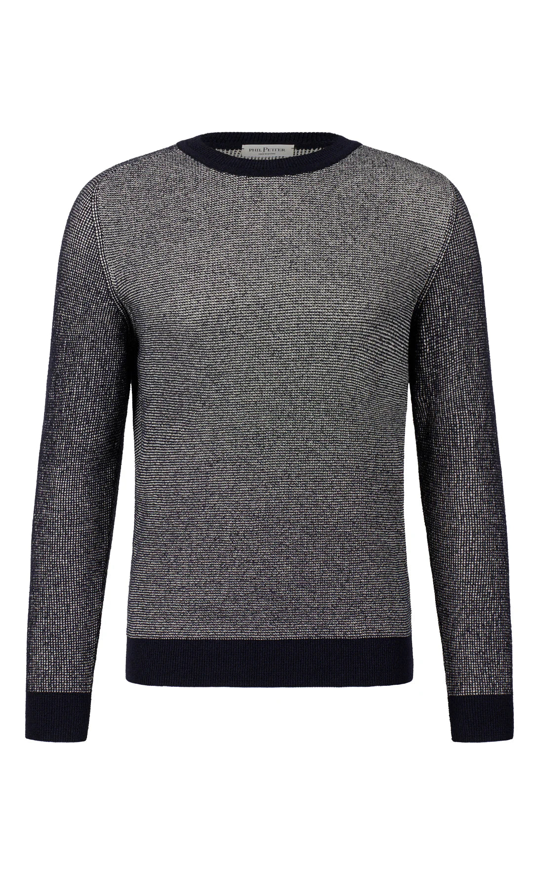 Phil Petter Cotton Bouclé Relaxed Fit Pullover