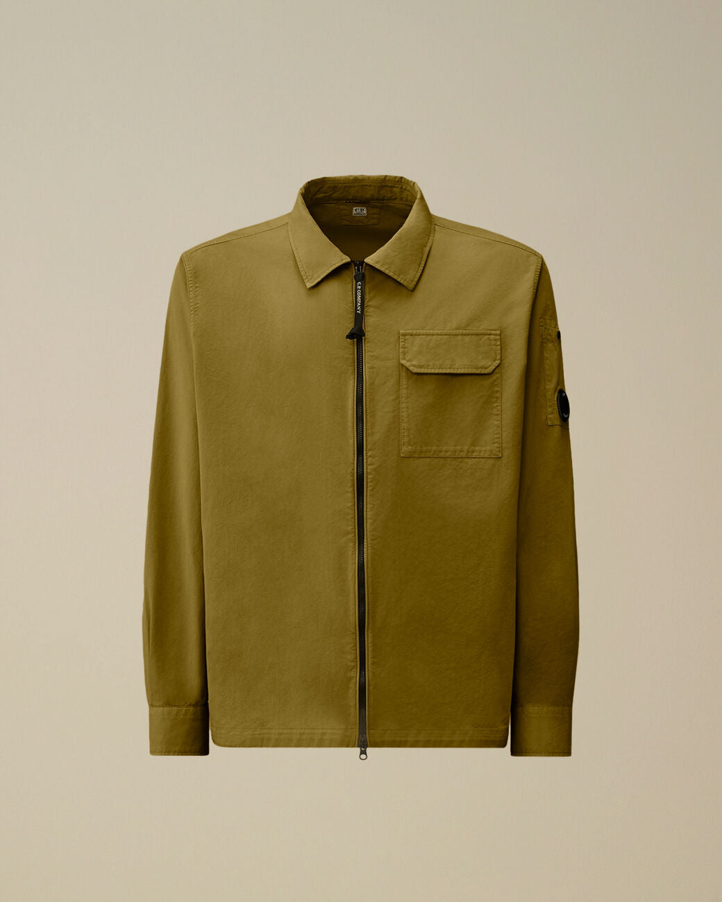 CP Company Gabardine Zipped Lens Overshirt