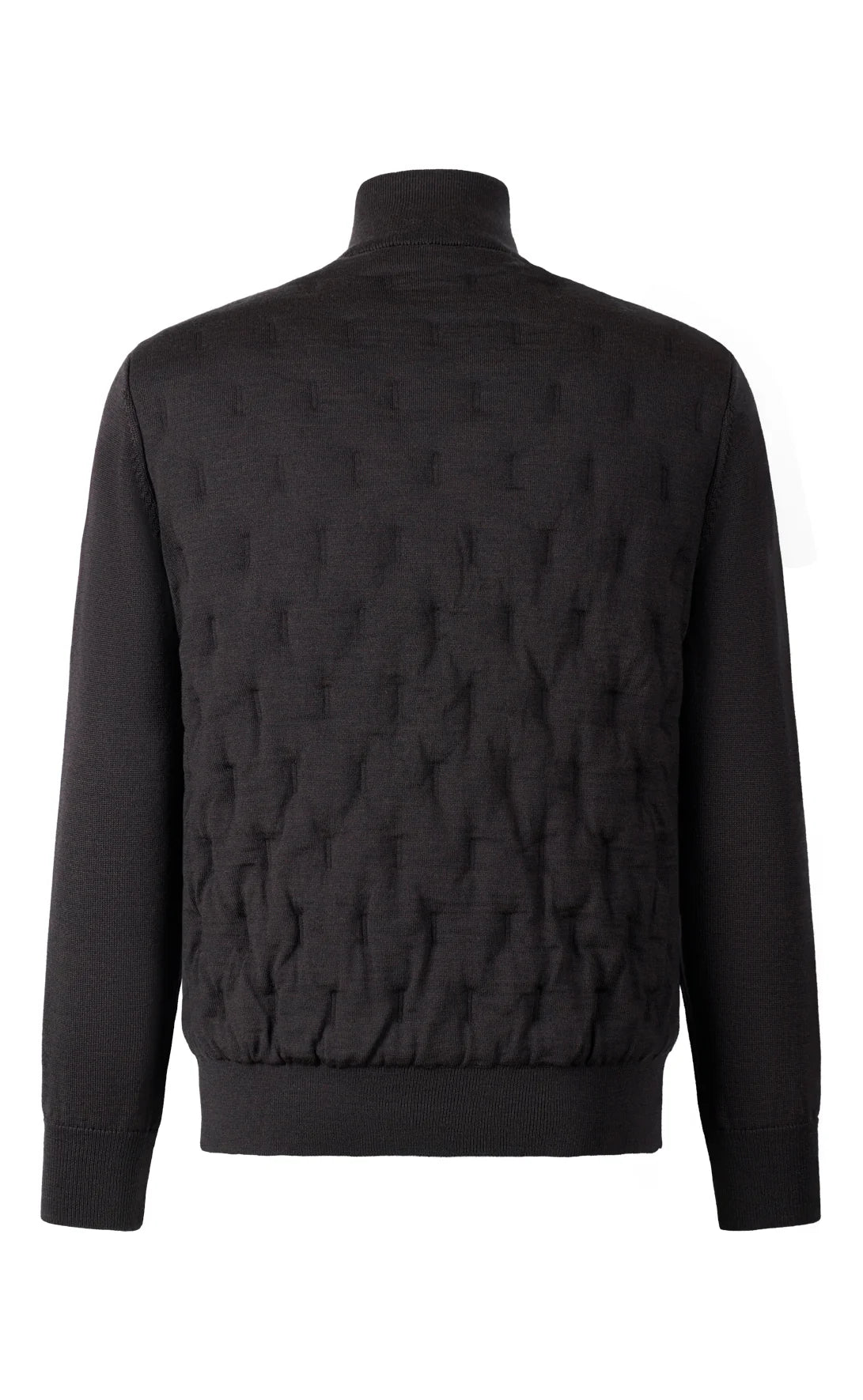 Phil Petter Quilted Merino Wool Cardigan