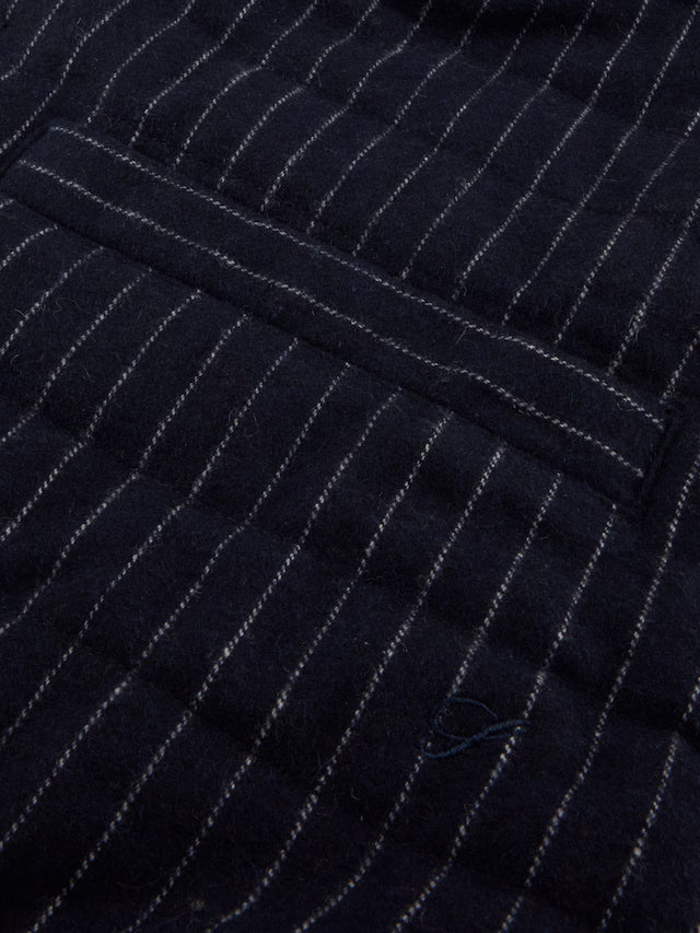 Stenstroms Wool Blend Pinstripe Vest