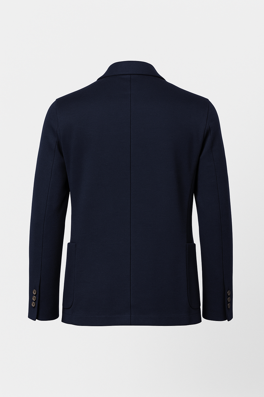 Eleventy Single Breasted Wool Jacket With Bib
