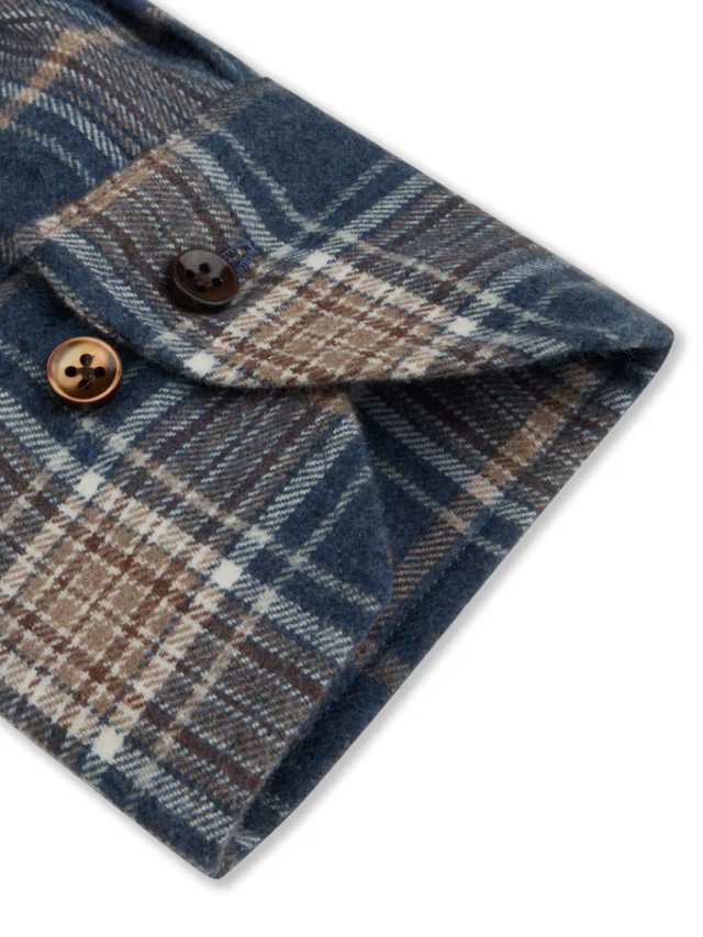 Stenstroms Cotton Flannel Plaid Shirt