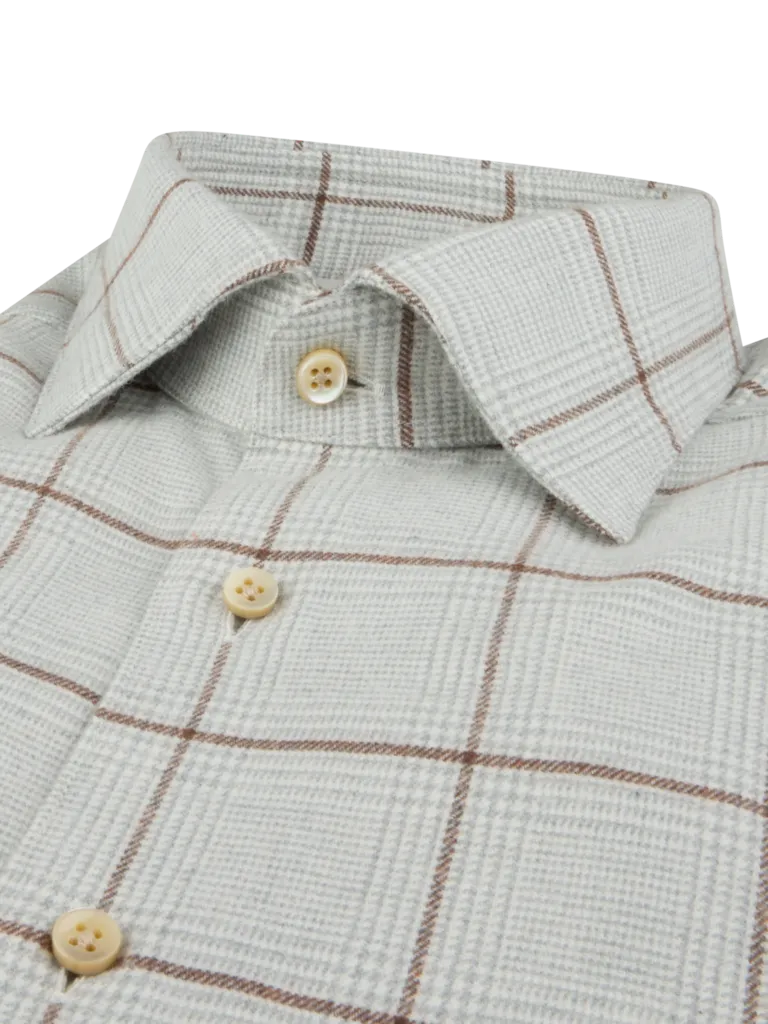 Stenstroms Cotton Flannel Check Shirt