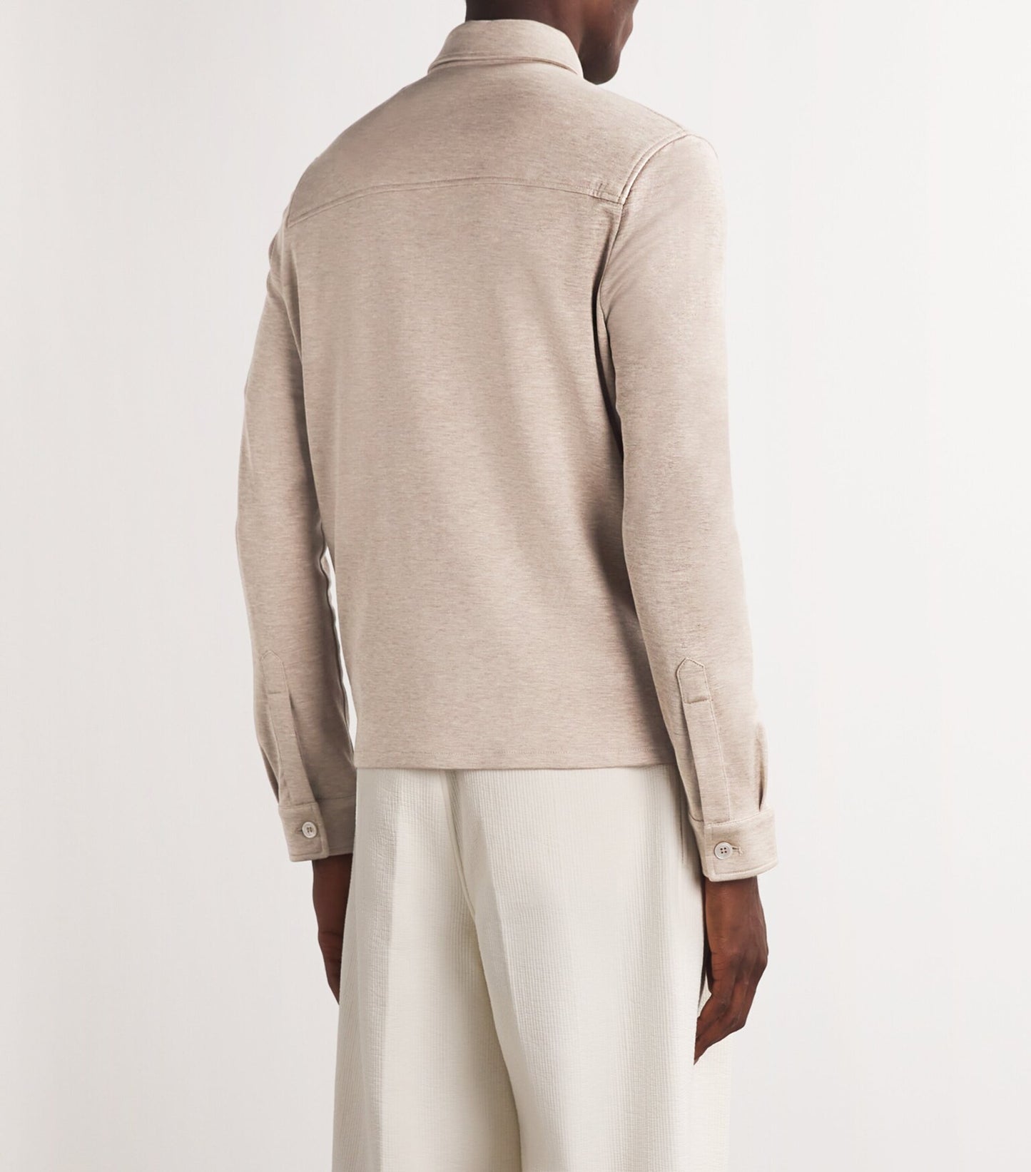 Pescarolo Avi Cotton Blend Zip Jacket