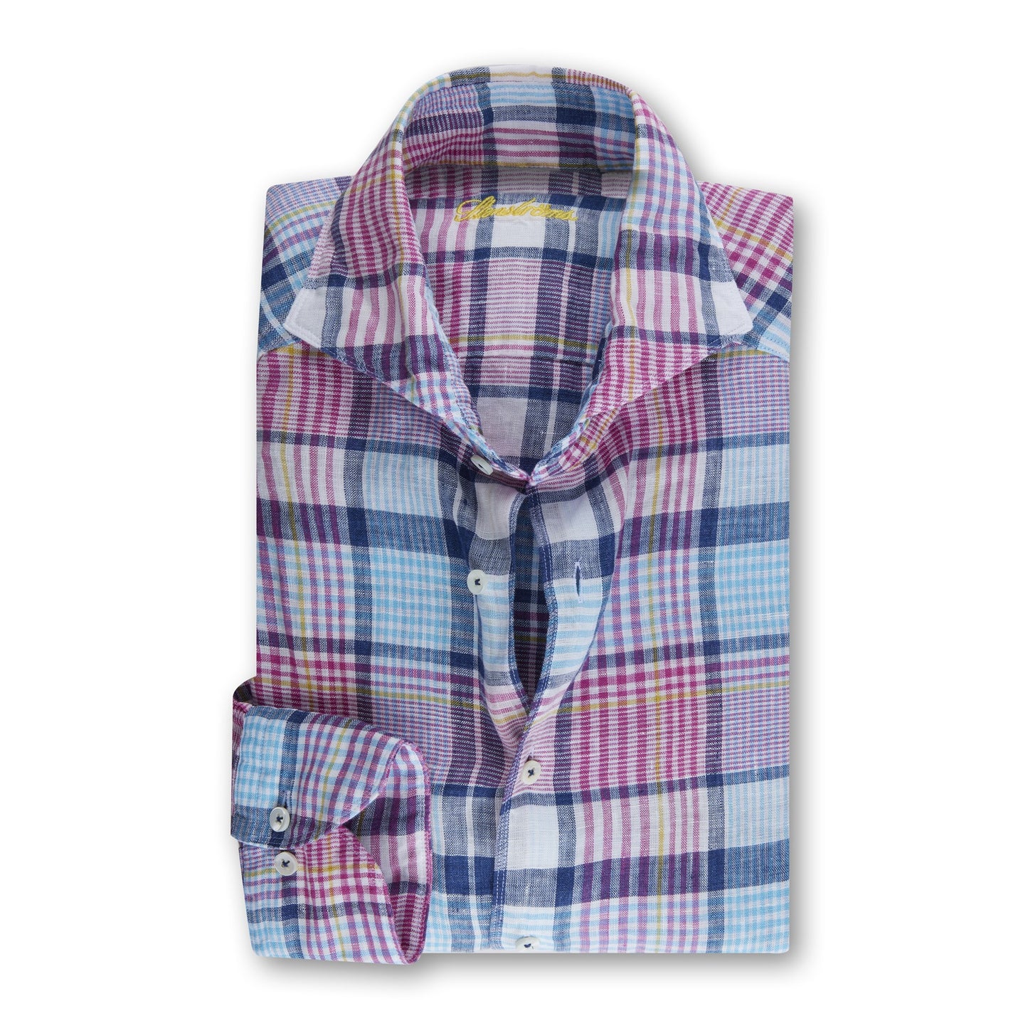 Stenstroms Checked Linen Shirt