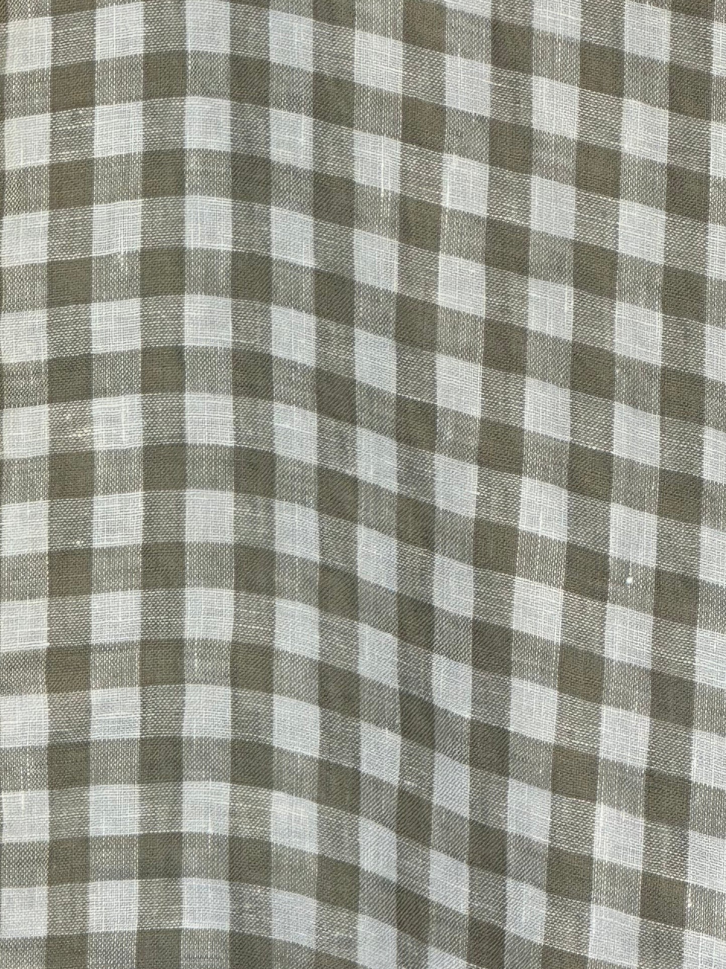 Stenstroms Linen Checked Shirt