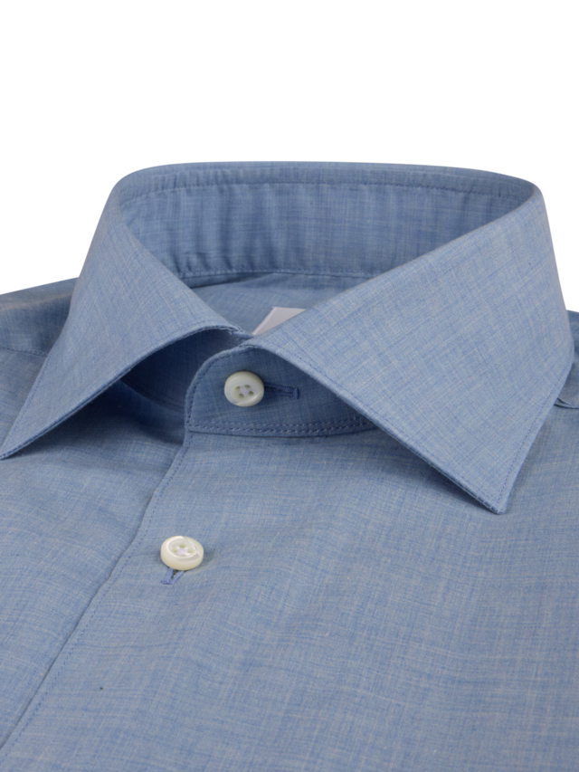 Stenstroms Slimline Cotton Poplin Shirt
