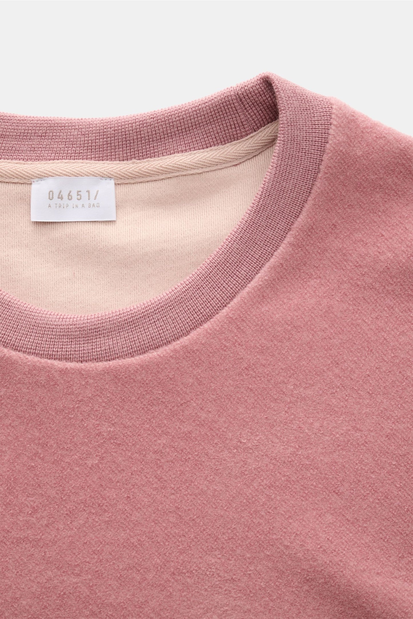 A Trip In A Bag Wool Blend Crew Neck Sweater