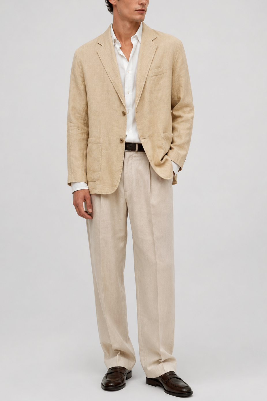 Altea Aaron Linen Jacket