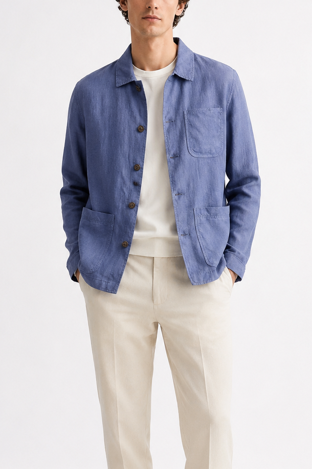 Altea Constantin Dyed Linen Jacket