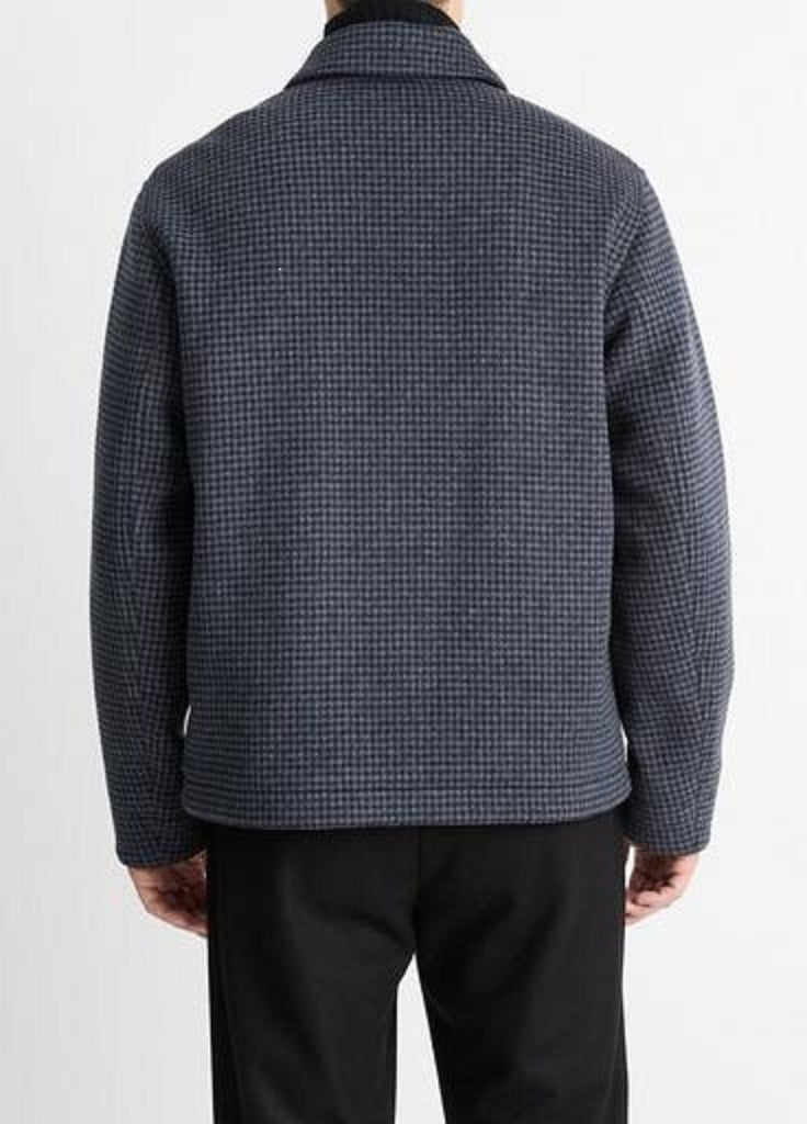 Vince Houndstooth Deck Jacket