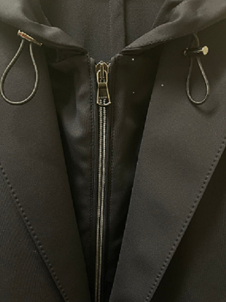 Fradi Nylon Hooded Blazer