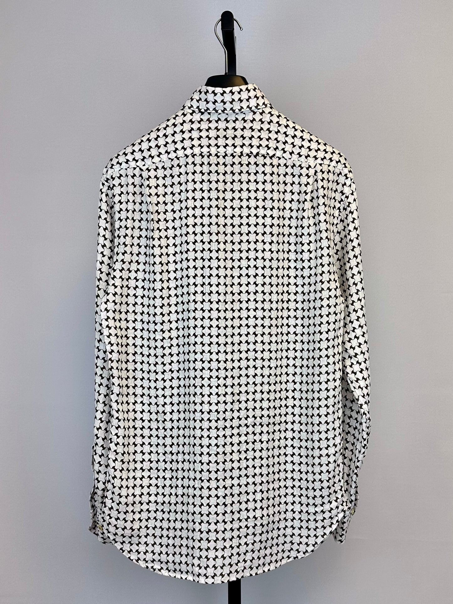Stenstroms Pattern Linen Shirt