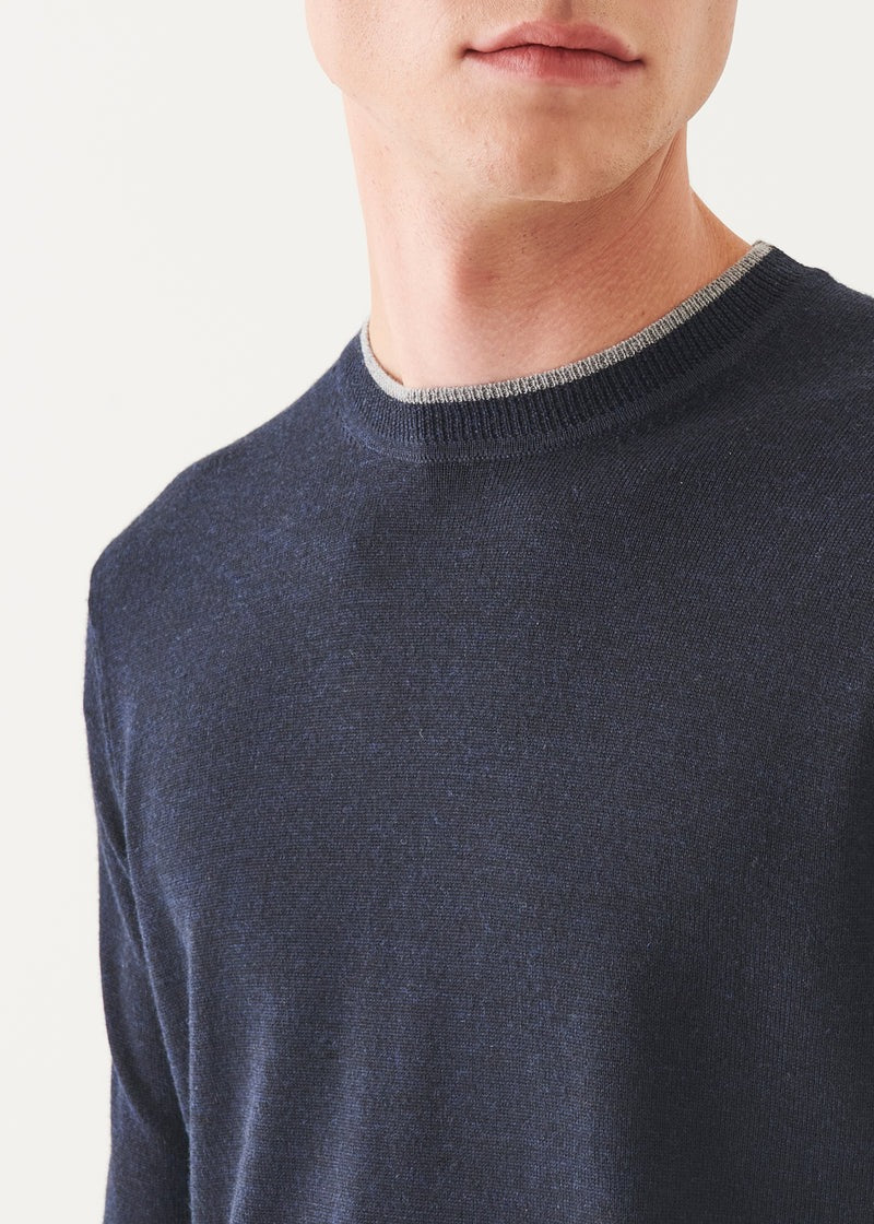 Patrick Assaraf Extra fine Merino L/S Crew