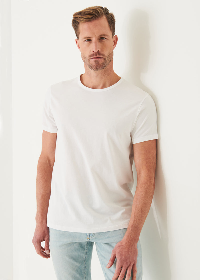 Patrick Assaraf Mercerized Crew T-Shirt