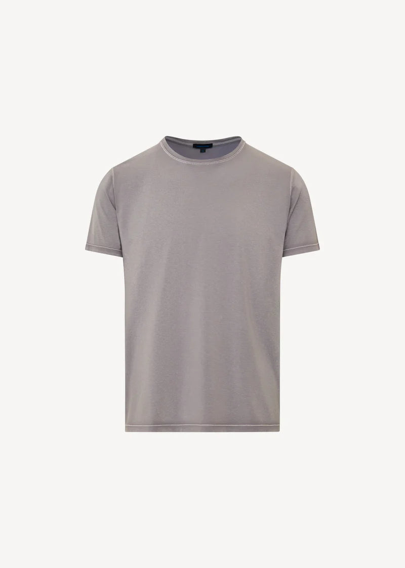 Patrick Assaraf SS Cotton Stretch Crew Neck Tee