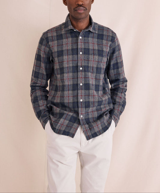 Hartford Paul Cotton Plaid Shirt