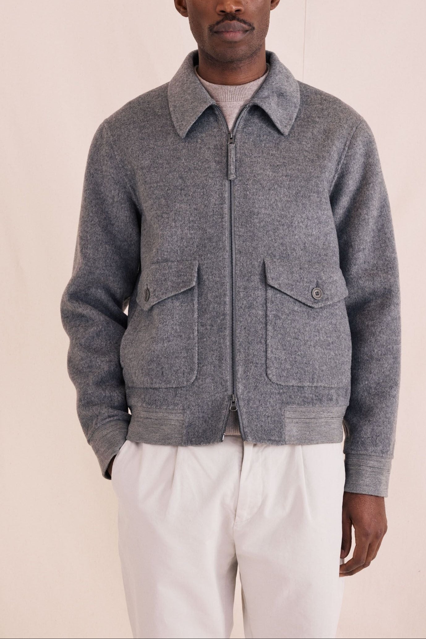 Hartford Doug Wool Blend Jacket
