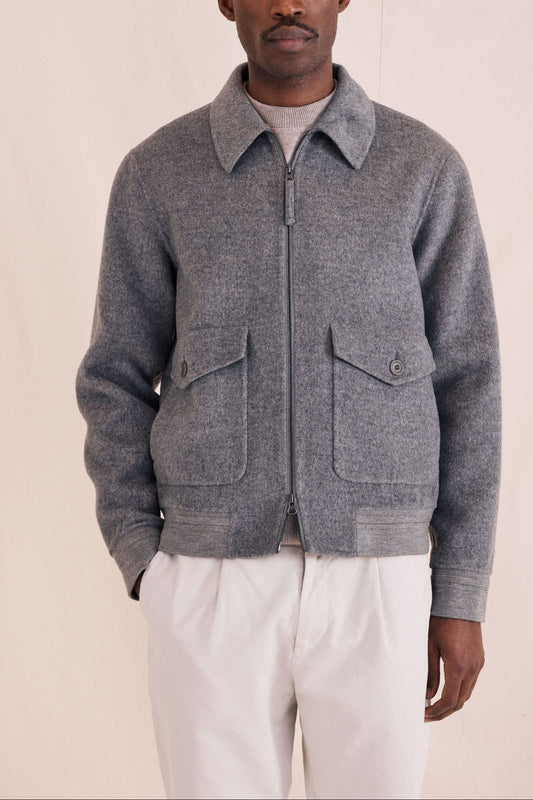 Hartford Doug Wool Blend Jacket