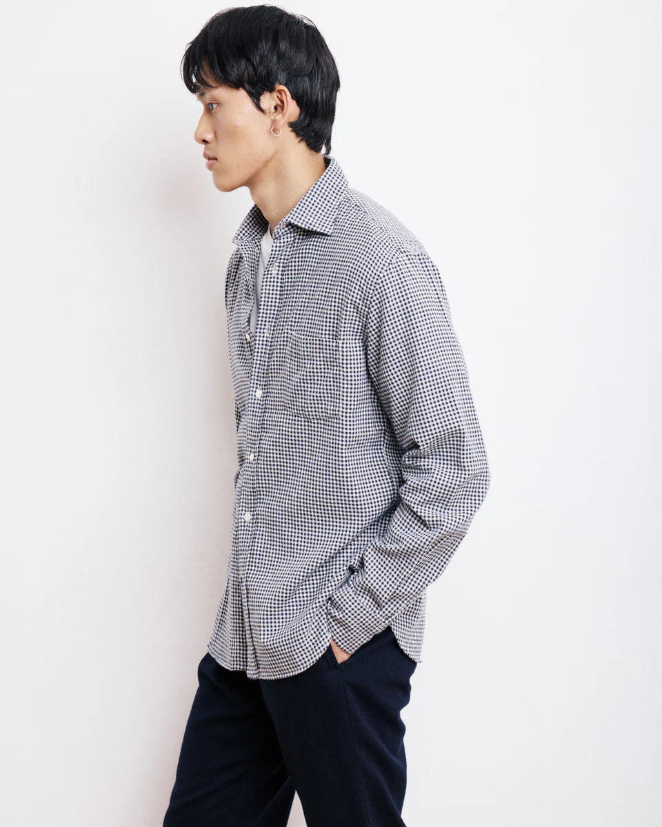 Hartford Paul Cotton Flannel Check Shirt