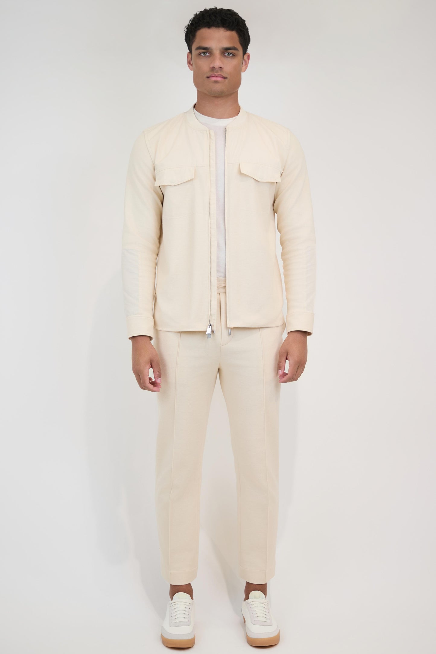 Simkhai Richard Nylon Combo Utility Shirt