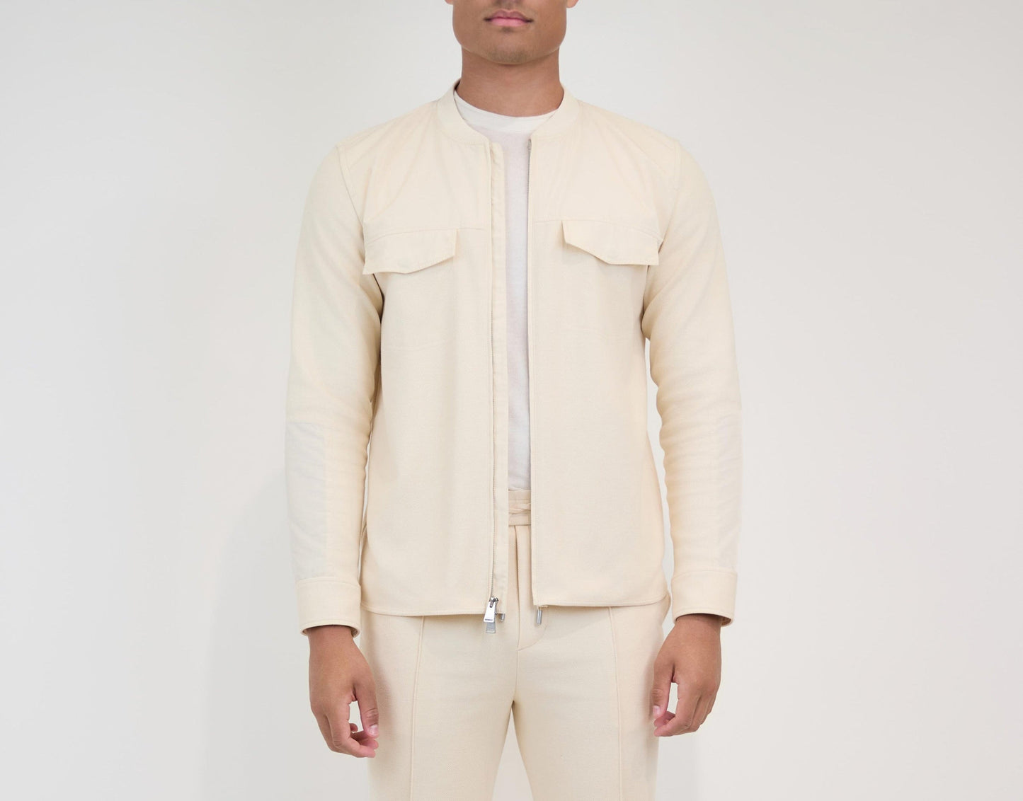 Simkhai Richard Nylon Combo Utility Shirt