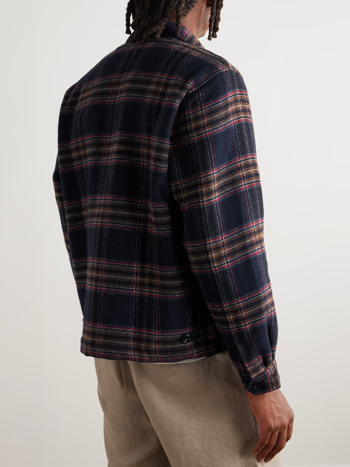 Hartford Dave Wool Blend Full Zip Jacket