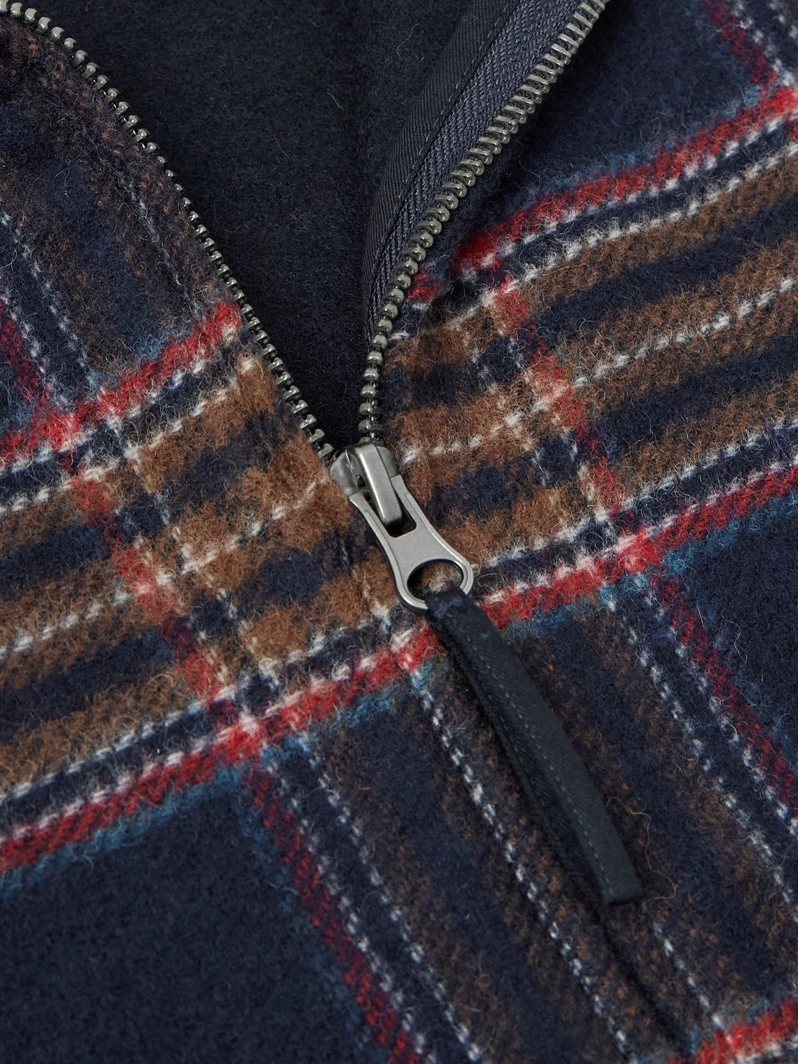 Hartford Dave Wool Blend Full Zip Jacket
