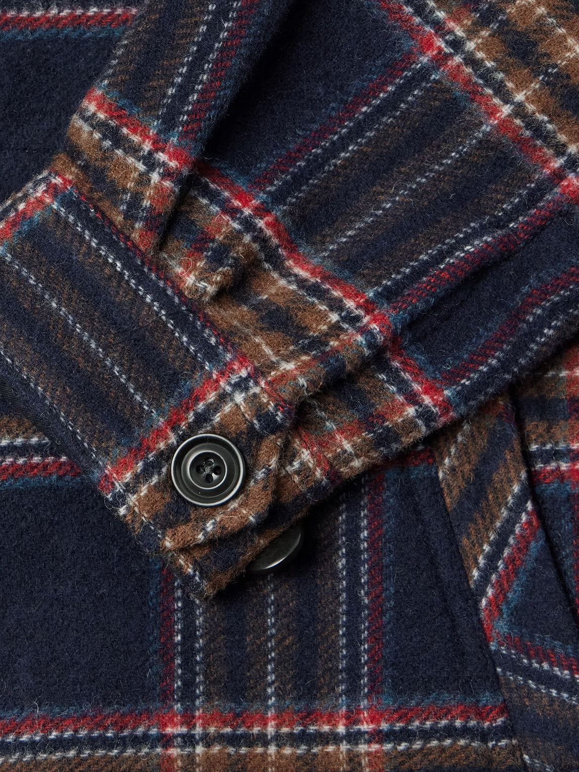 Hartford Dave Wool Blend Full Zip Jacket