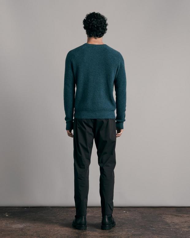 Rag & Bone Haldon Waffle Cashmere Crew