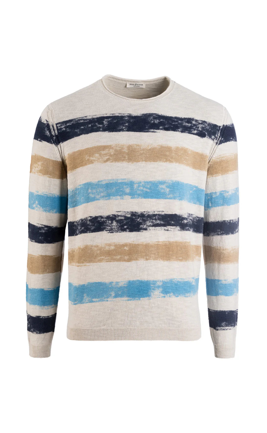 Phil Petter Hand Printed Cotton Sweater