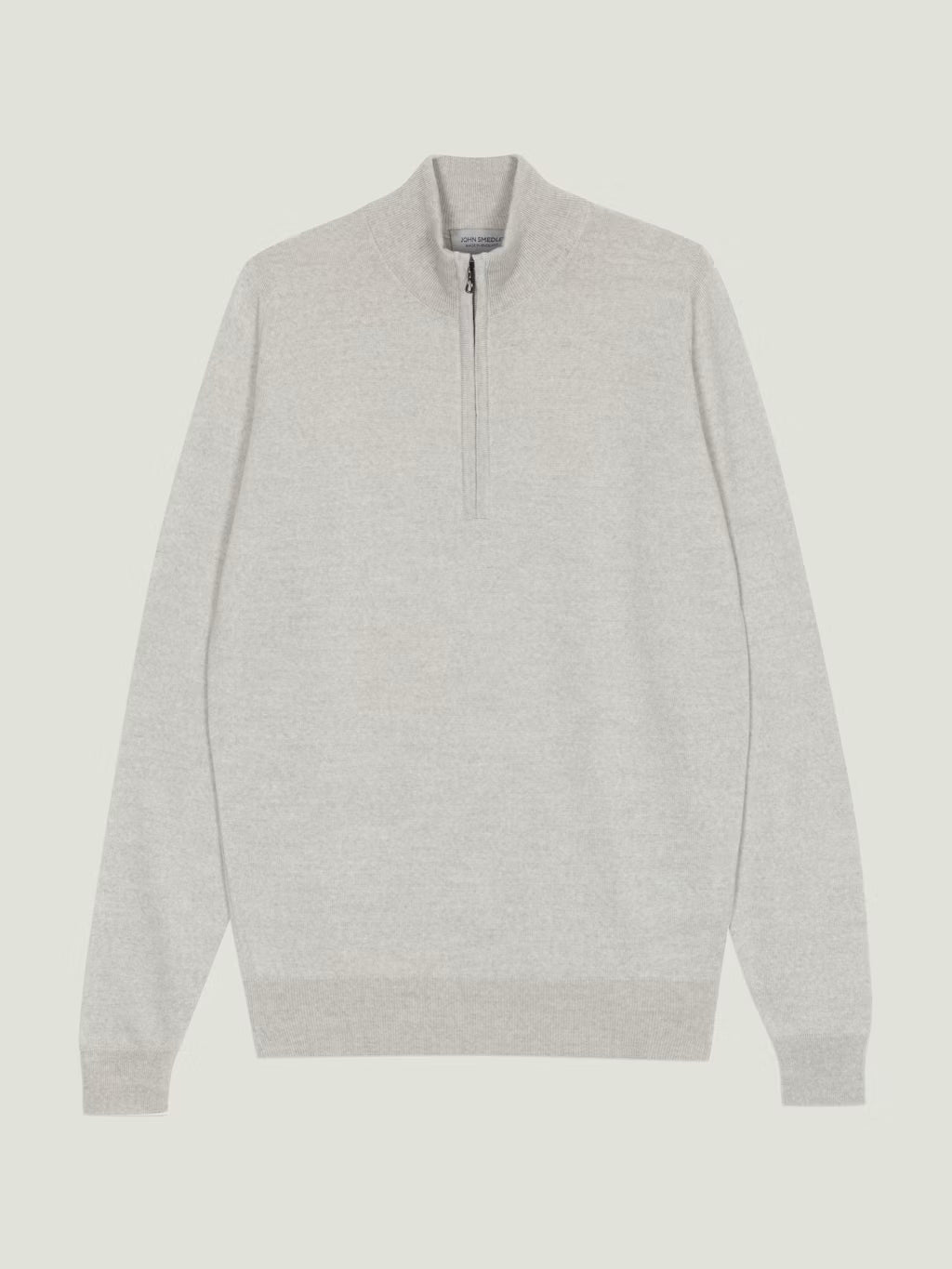 John Smedley Tapton Wool 1/4 Zip Sweater