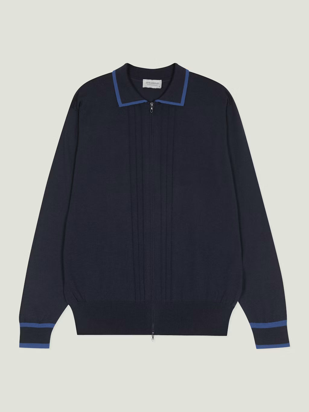 John Smedley Albie Wool Zip Jacket