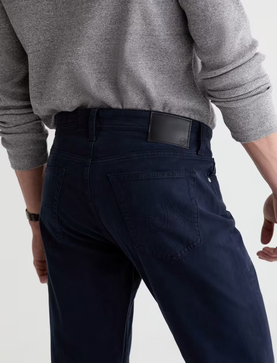 AG Tellis Sueded Sateen Modern Slim Jeans