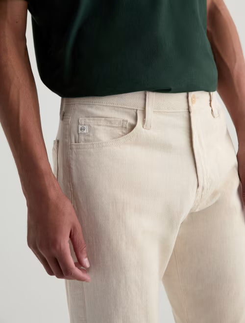 AG Everett Slim Straight Linen Pant