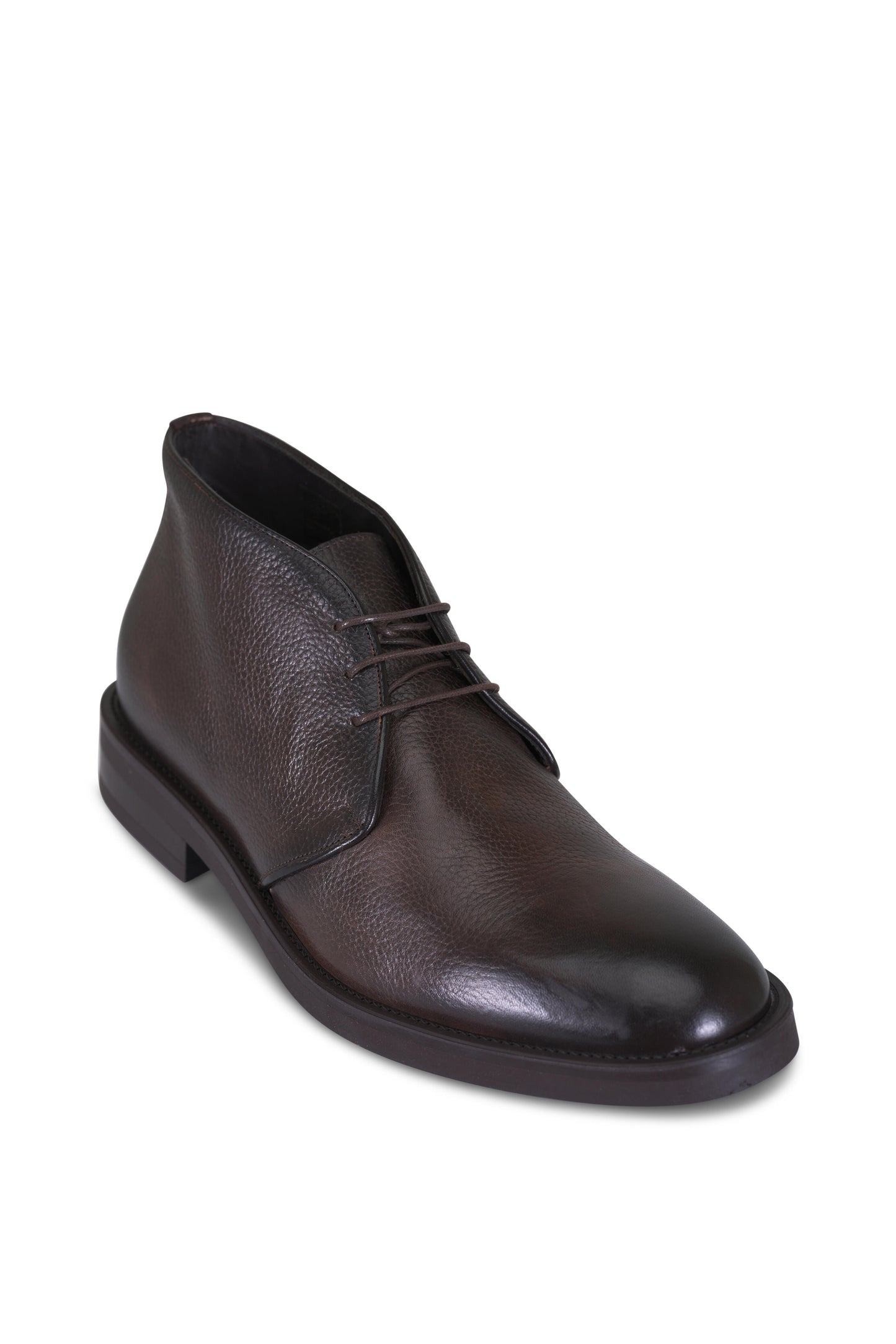 To Boot Norfolk Grained Leather Lace Up Boot