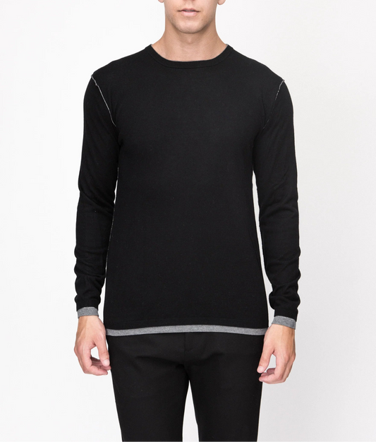 Kokun TS Two Layer Crew Neck Sweater