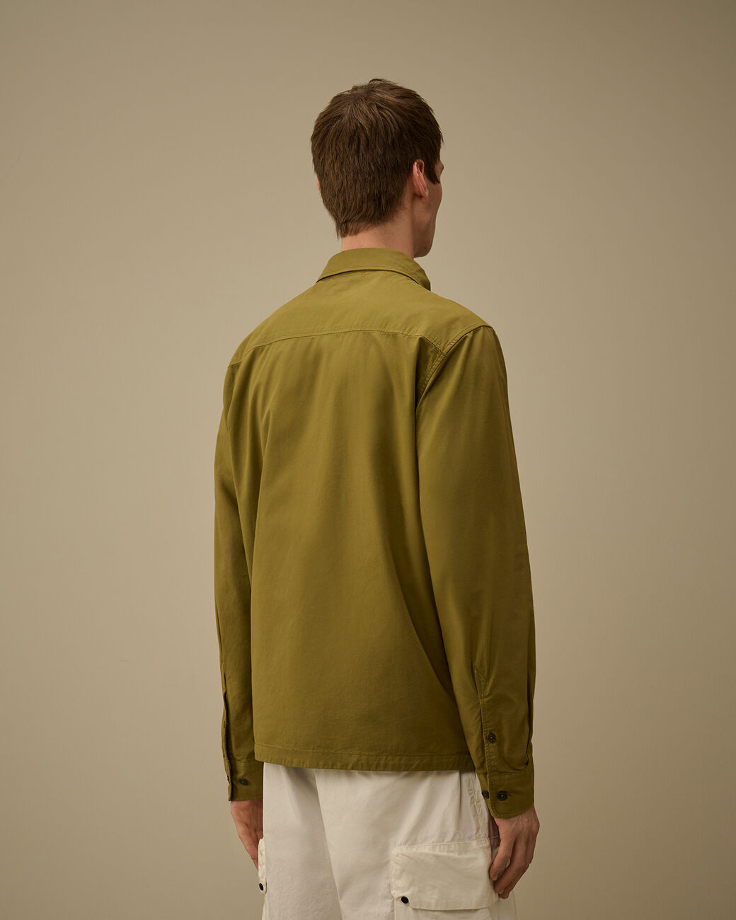 CP Company Gabardine Zipped Lens Overshirt