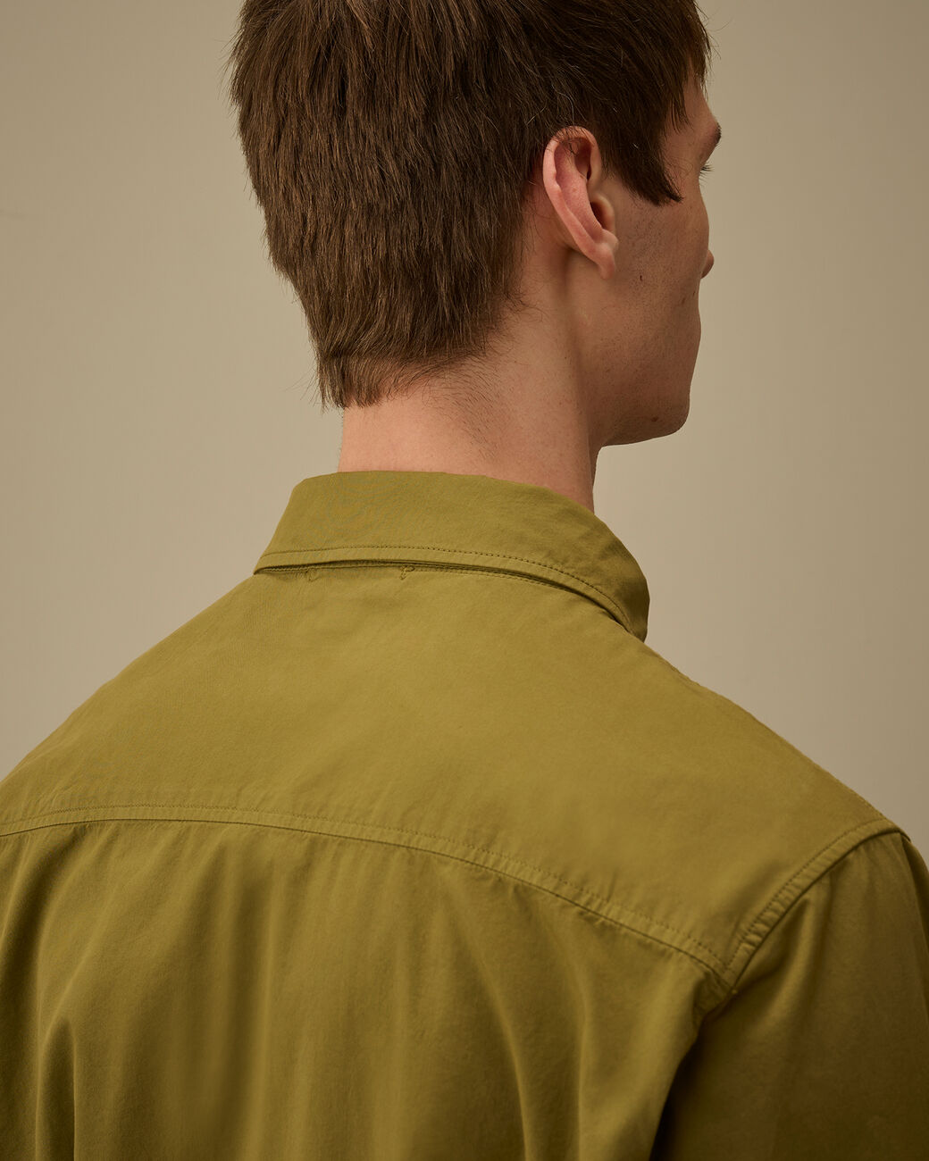 CP Company Gabardine Zipped Lens Overshirt