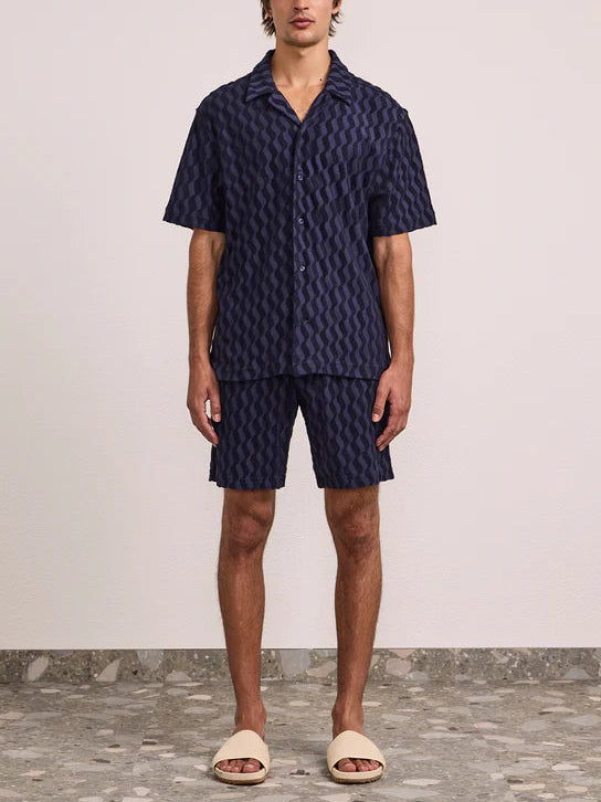 Frescobol Augusto Terry Cotton Shorts