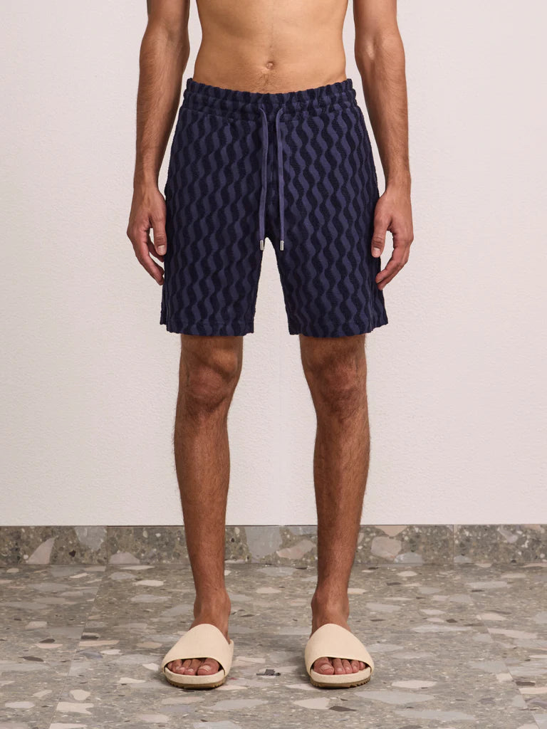 Frescobol Augusto Terry Cotton Shorts