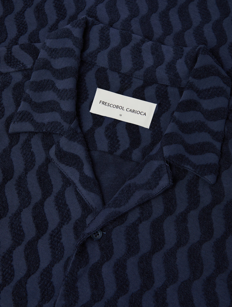 Frescobol Roberto Terry Cotton Shirt
