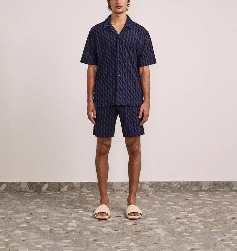 Frescobol Roberto Terry Cotton Shirt