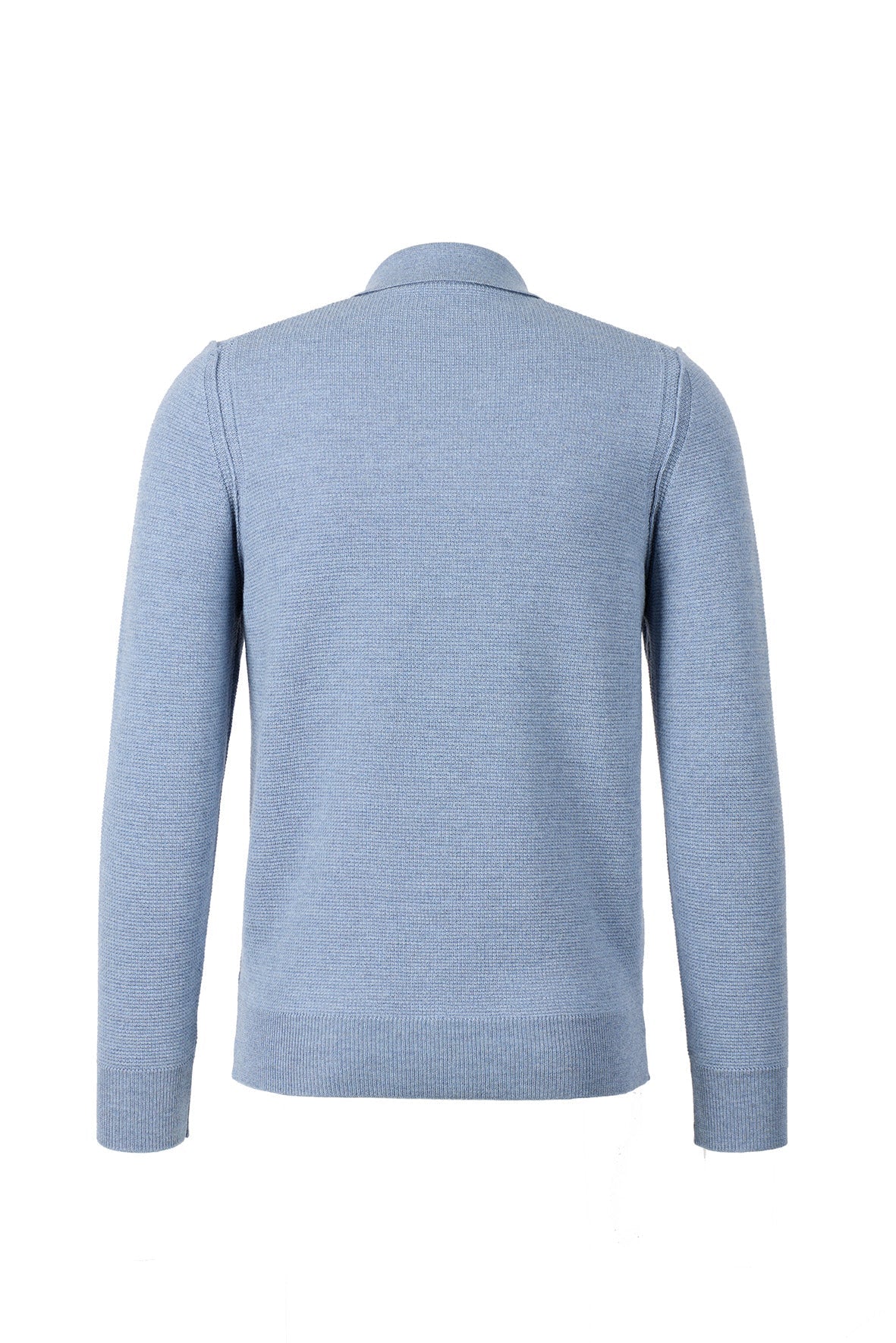Phil Petter L/S Waffle Wool Polo