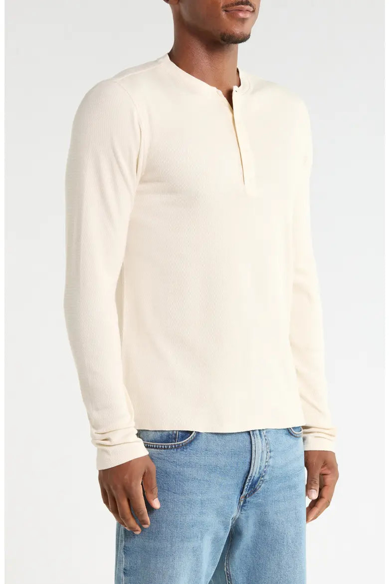 Rag & Bone Textured Knit L/S Henley