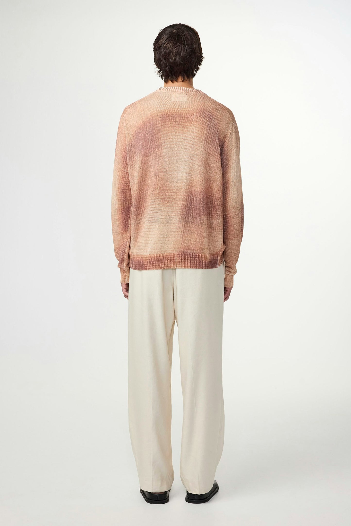 NN07 Linen Print Sweater