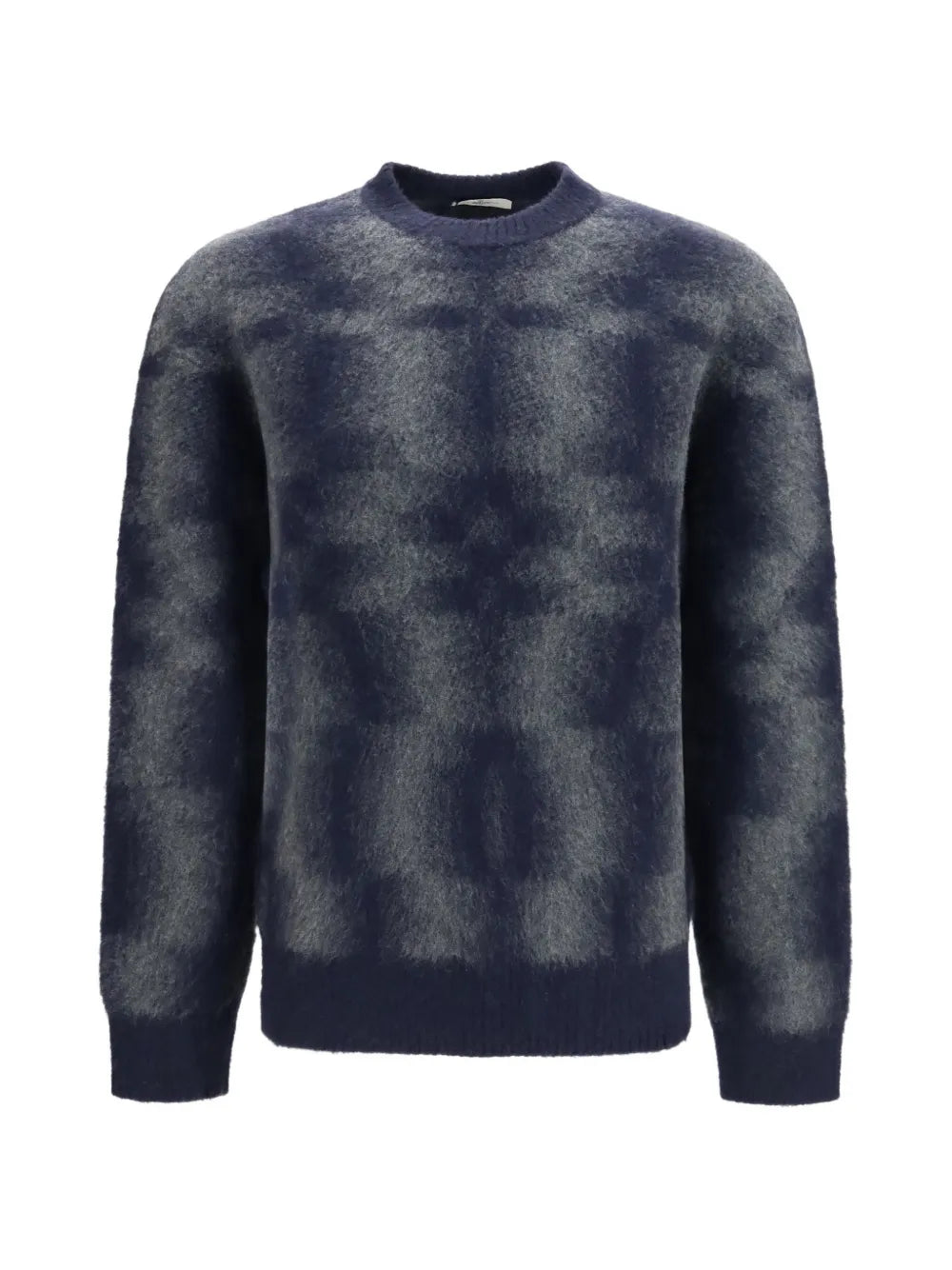 Piacenza Brushed Knit Crew Neck Wool Sweater