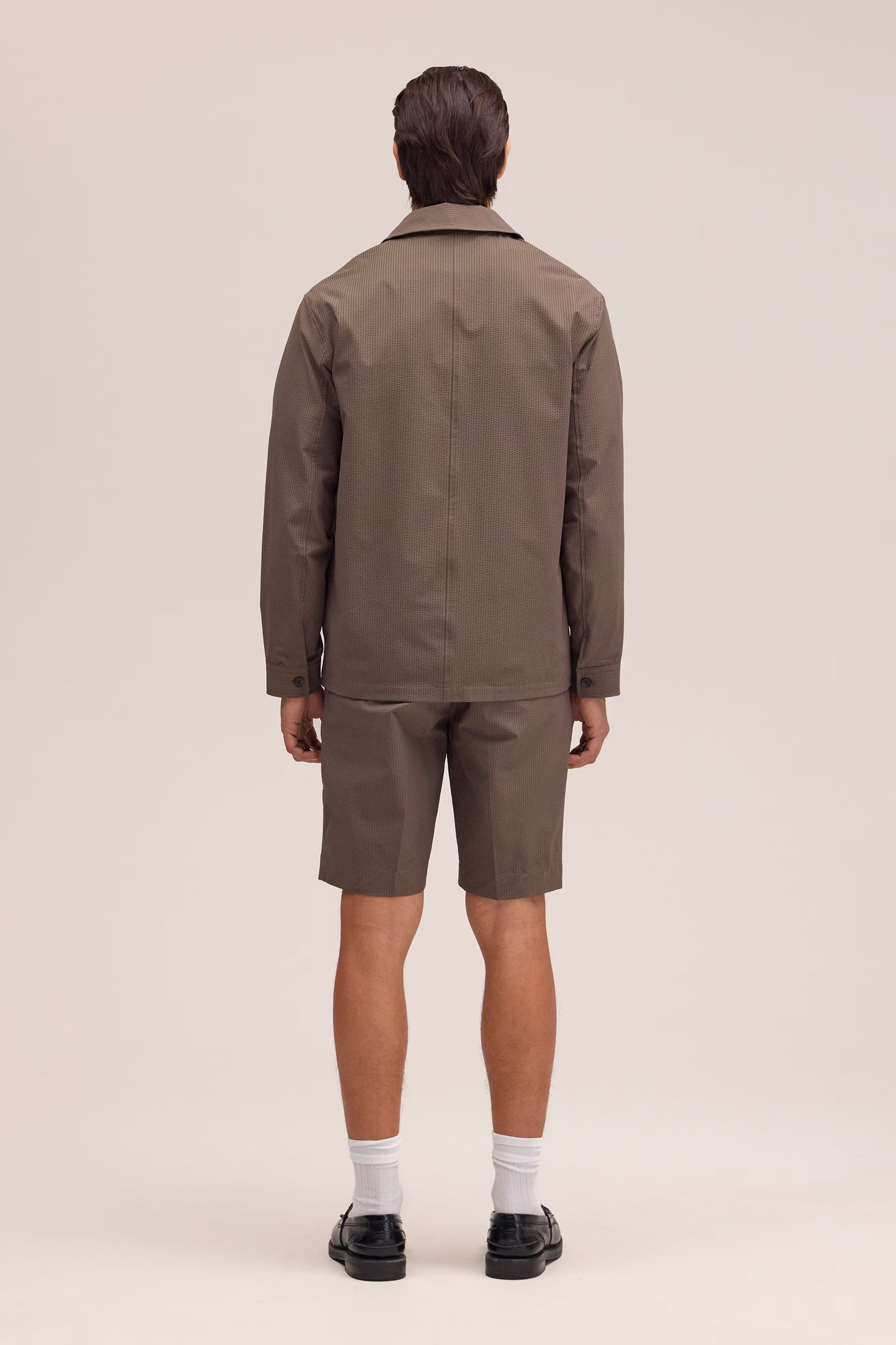 NN07 Blaze Seersucker Overshirt