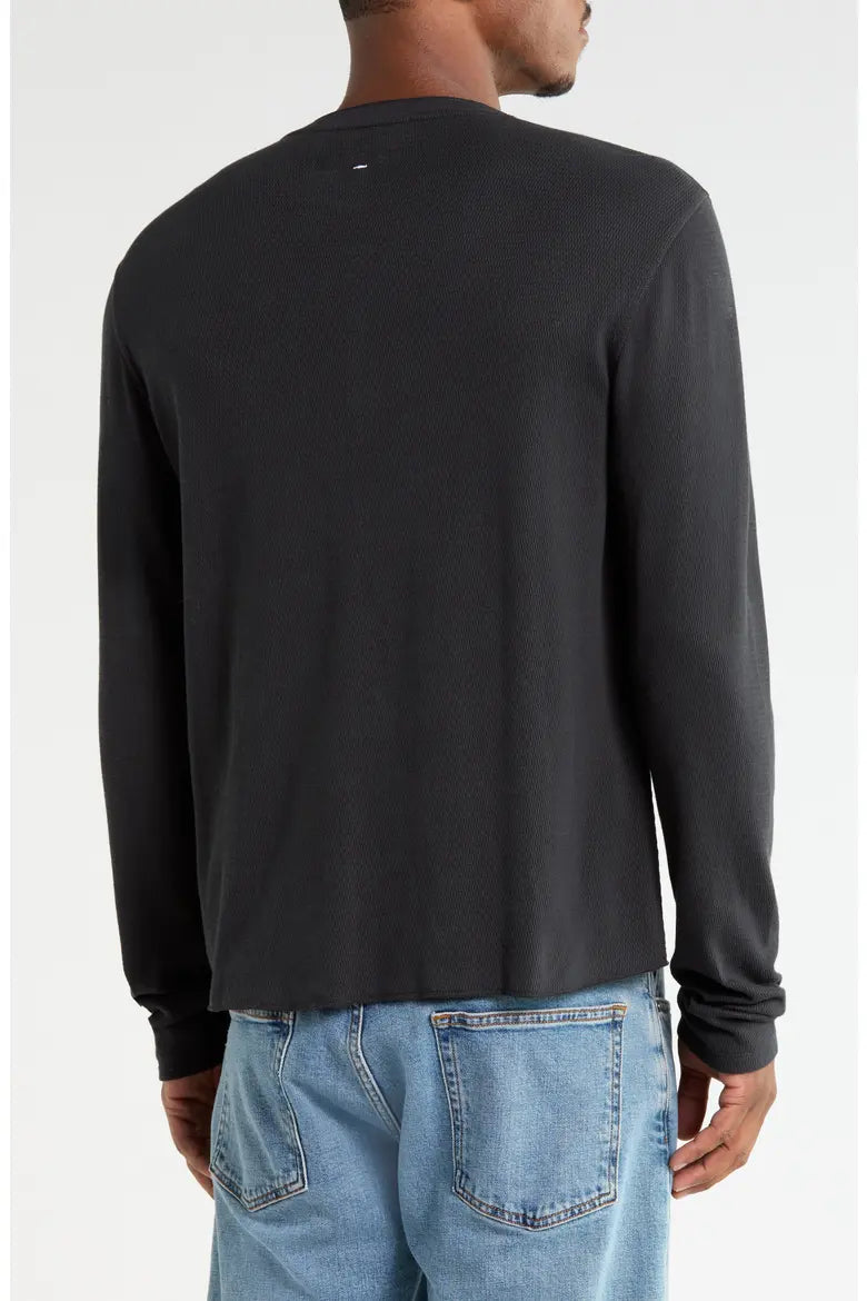 Rag & Bone Textured Knit L/S Henley